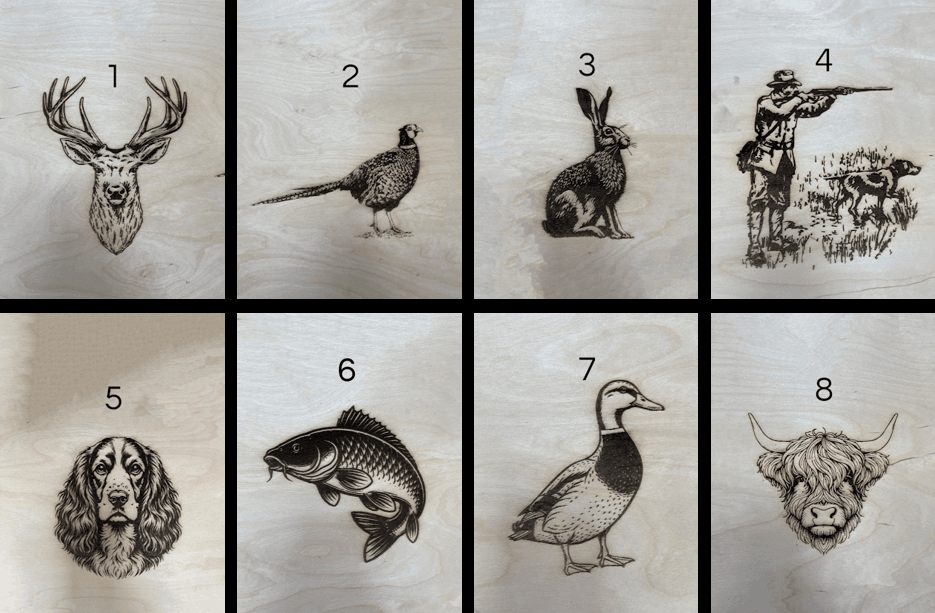 Image numbers 1 to 8
