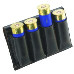 Harness Leather 4 Shot Slip On Cartridge Holder