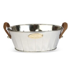 Heritage Leather Handled Champagne Bath