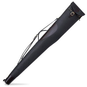 Buffalo Leather Shotgun Slip with Flap, Buckle & Zip