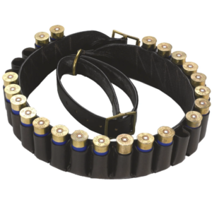 Closed Loop Leather Cartridge Belt