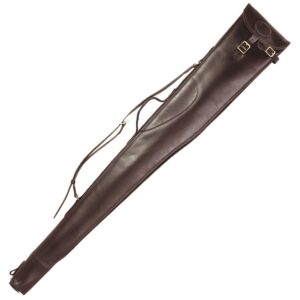 Harness Leather Flap Buckle & Zip Gun Slip