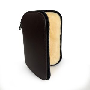 Fly Fishing Wallet Real Sheepskin Lining