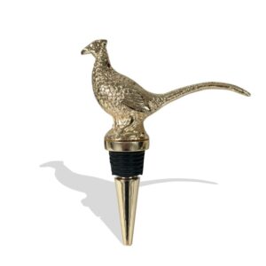 Gold Pheasant Bottle Stopper