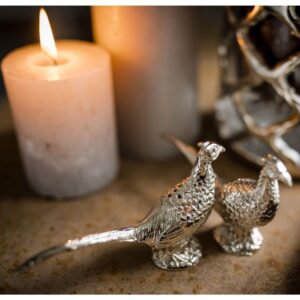 Silver Pheasant Olive Picks and Holder
