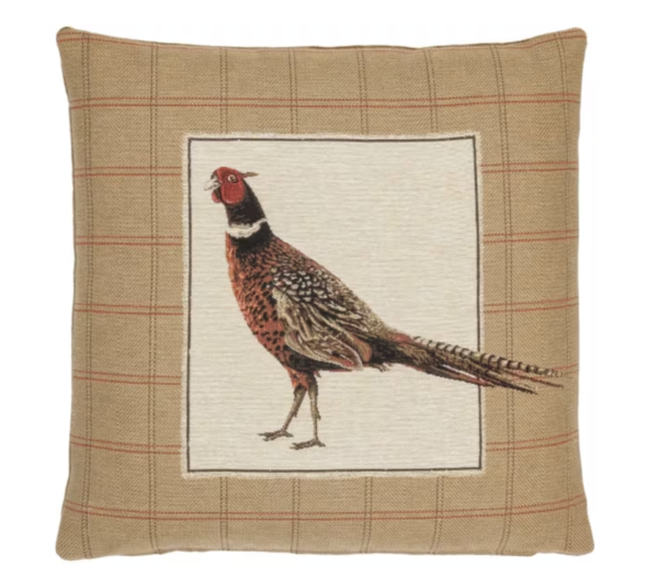 Strutting Pheasant Right Cushion with Filler, photo 2