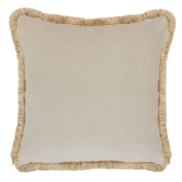 Highland Cow with fringe Tapestry Cushion, photo 3