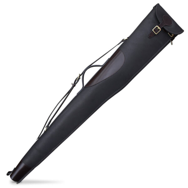 Buffalo Leather Shotgun Slip with Flap, Buckle & Zip, photo 3