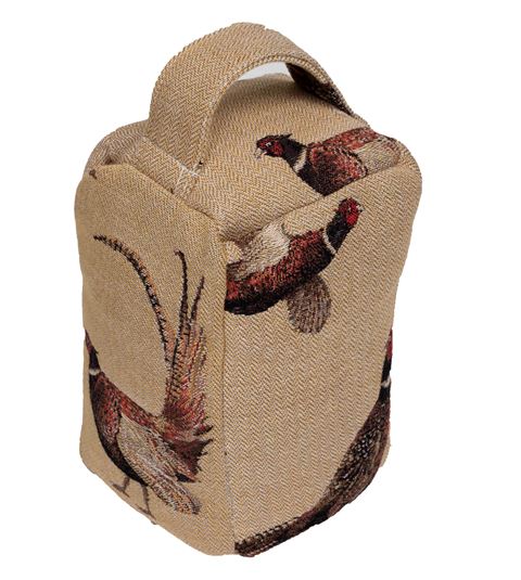 Country Pheasants Tapestry Doorstop, photo 2