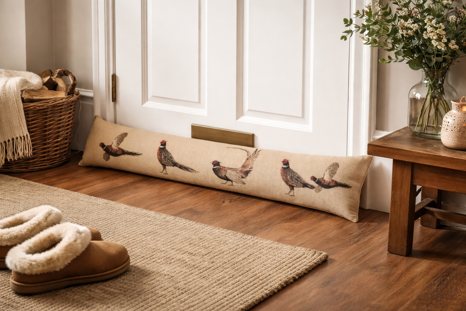 Country Pheasants Draught Excluder
