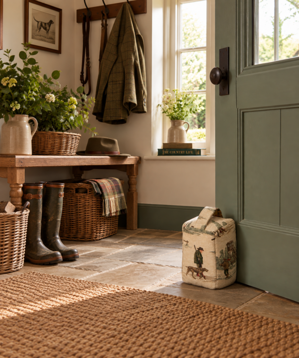 Country Shoot Tapestry Doorstop