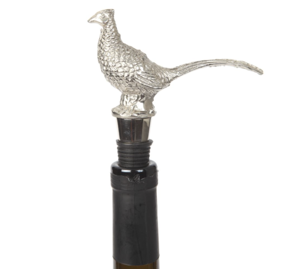 Silver Pheasant Bottle Stopper, photo 2