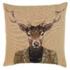 Country Stag Tapestry Cushion with filler, photo 2