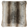 Country Linen Stag Faux Fur Cushion Collection – Set of Two, photo 3