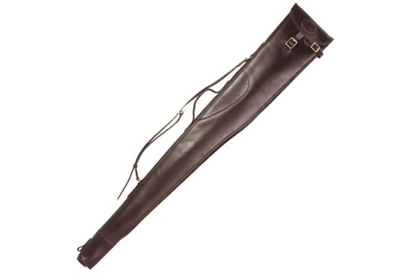 Harness Leather Flap Buckle & Zip Gun Slip
