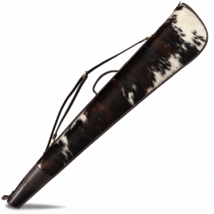 Bespoke Brown & Ivory Cowhide Slip with Full Zip