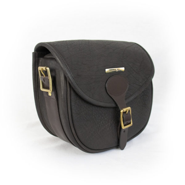 Water Buffalo Leather Cartridge Bag