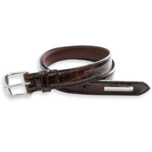 Whisky Moc Croc Belt